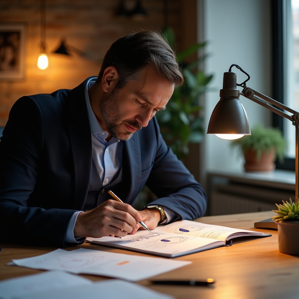 Анализ финансового поведения за рабочим столом